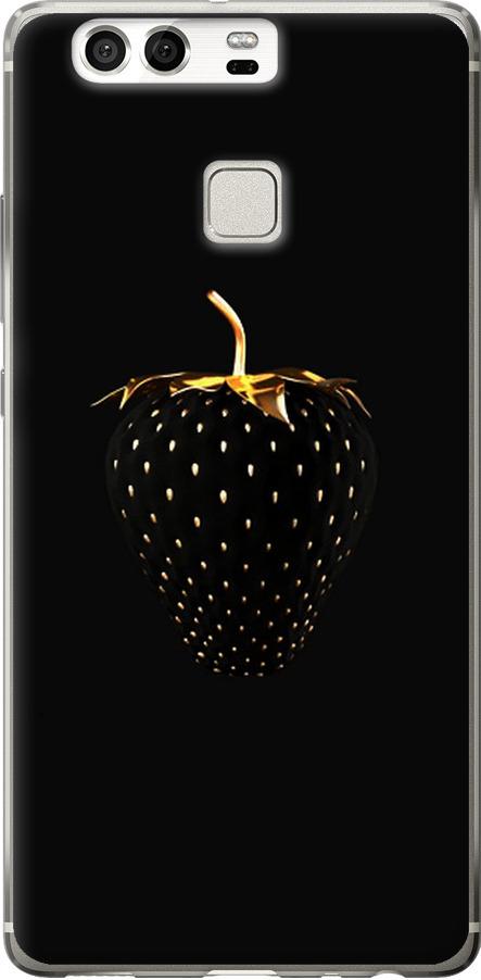 Чехол на Huawei P9 Черная клубника (3585u-347-42517)