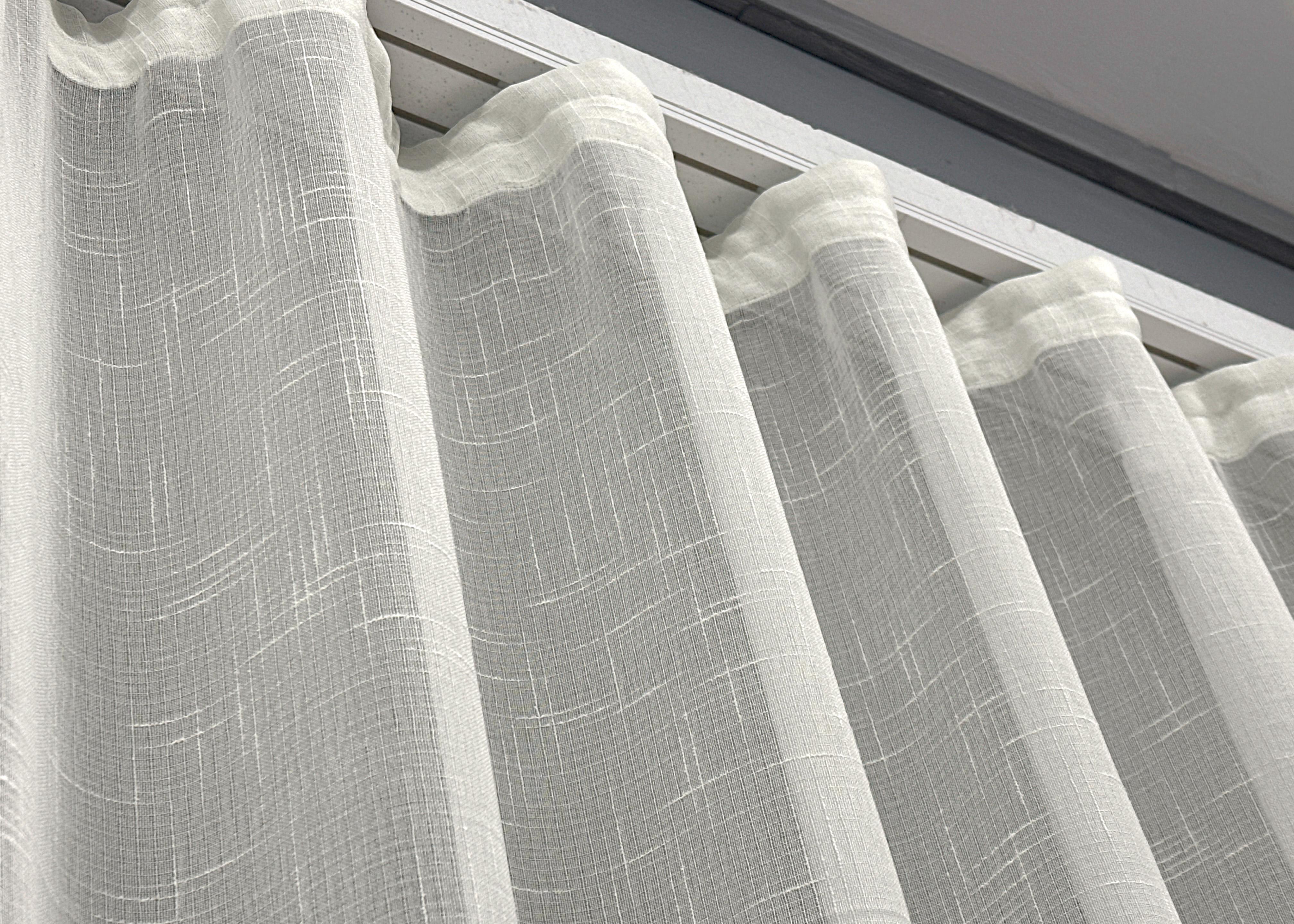 Тюль VR-Textil 876т льон 500х270 см Бежевий (43-080) - фото 7