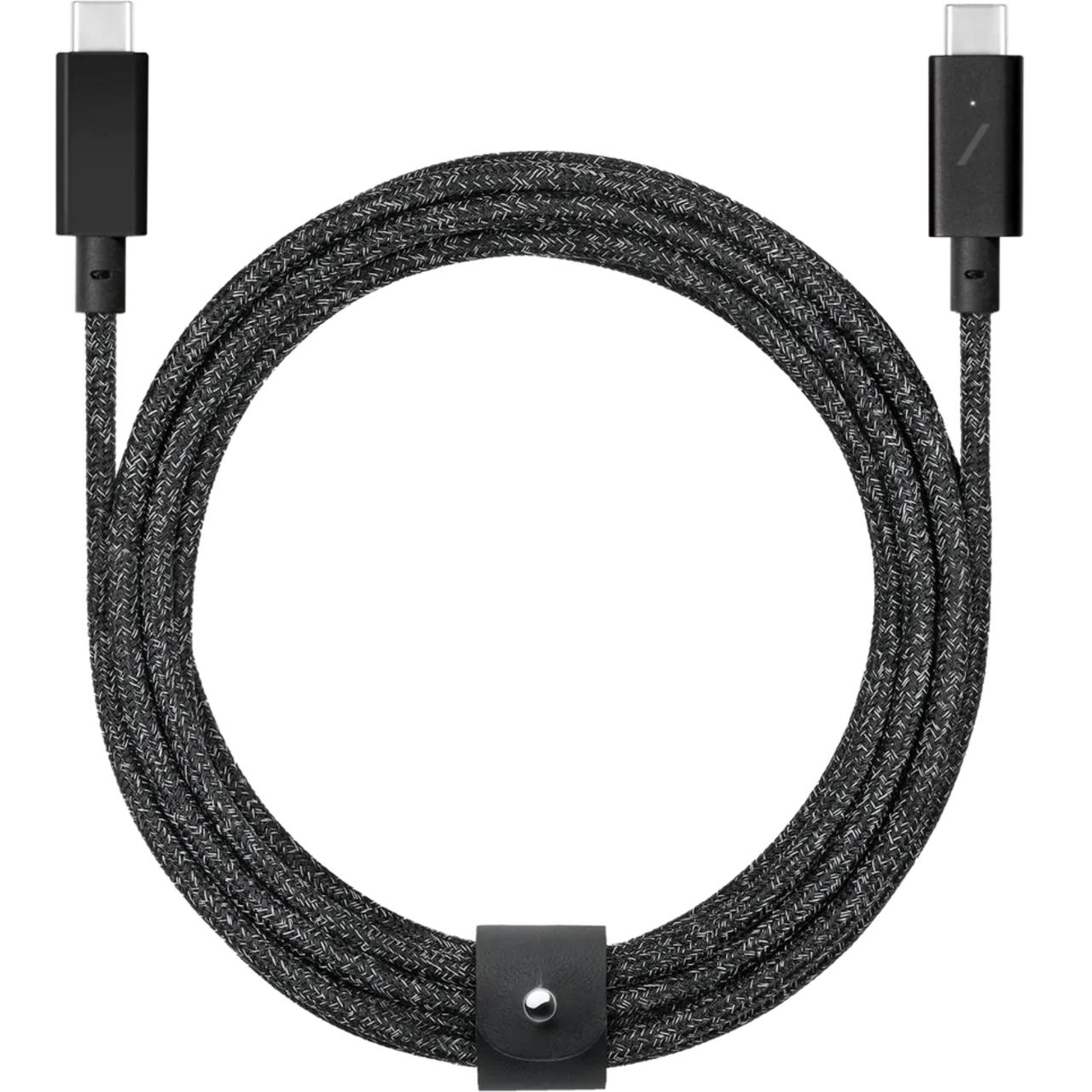 Кабель синхронизации Native Union Belt Cable USB-C to USB-C Pro 240 W Cosmos Black 2,4 m (BELT-PRO2-COS-NP)