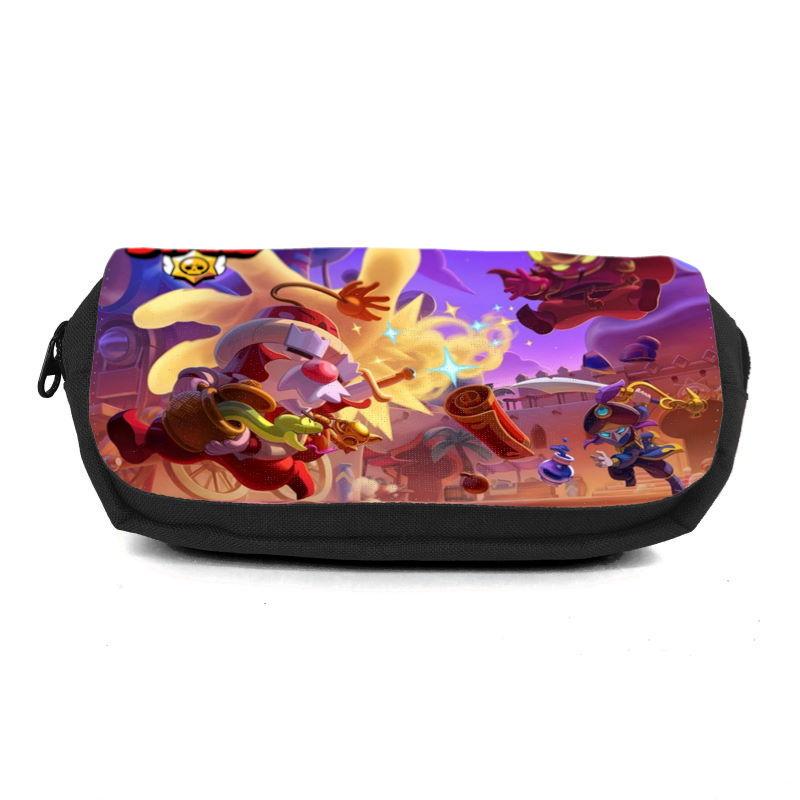 Пенал шкільний Brawl Stars-0055 Чорний (2064148036)