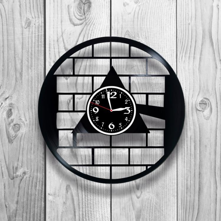 Часы настенные Лофт-ретро 0193 из виниловой пластинки