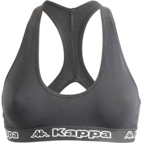 Топ женский Kappa REGGISENO SPORTY ELASTICO LOGATO L/XL Антрацитовый (K2150Antracite)