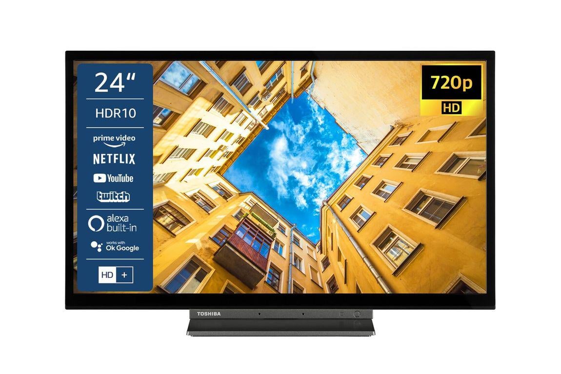 Телевізор Toshiba 24WK3C63DAY Smart TV/Bluetooth/HDR/60 Гц HD 24