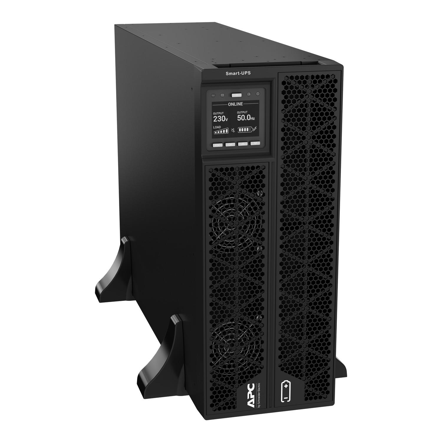 Источник бесперебойного питания APC Smart-UPS Online 5000VA/5000W для серверов Черный (SRTG5KXLI)