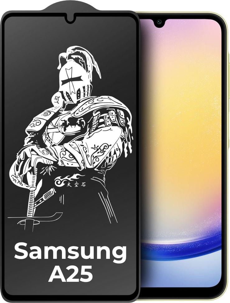 Защитное стекло King Fire Samsung Galaxy A25 A256 (Full Glue) Black (35061)