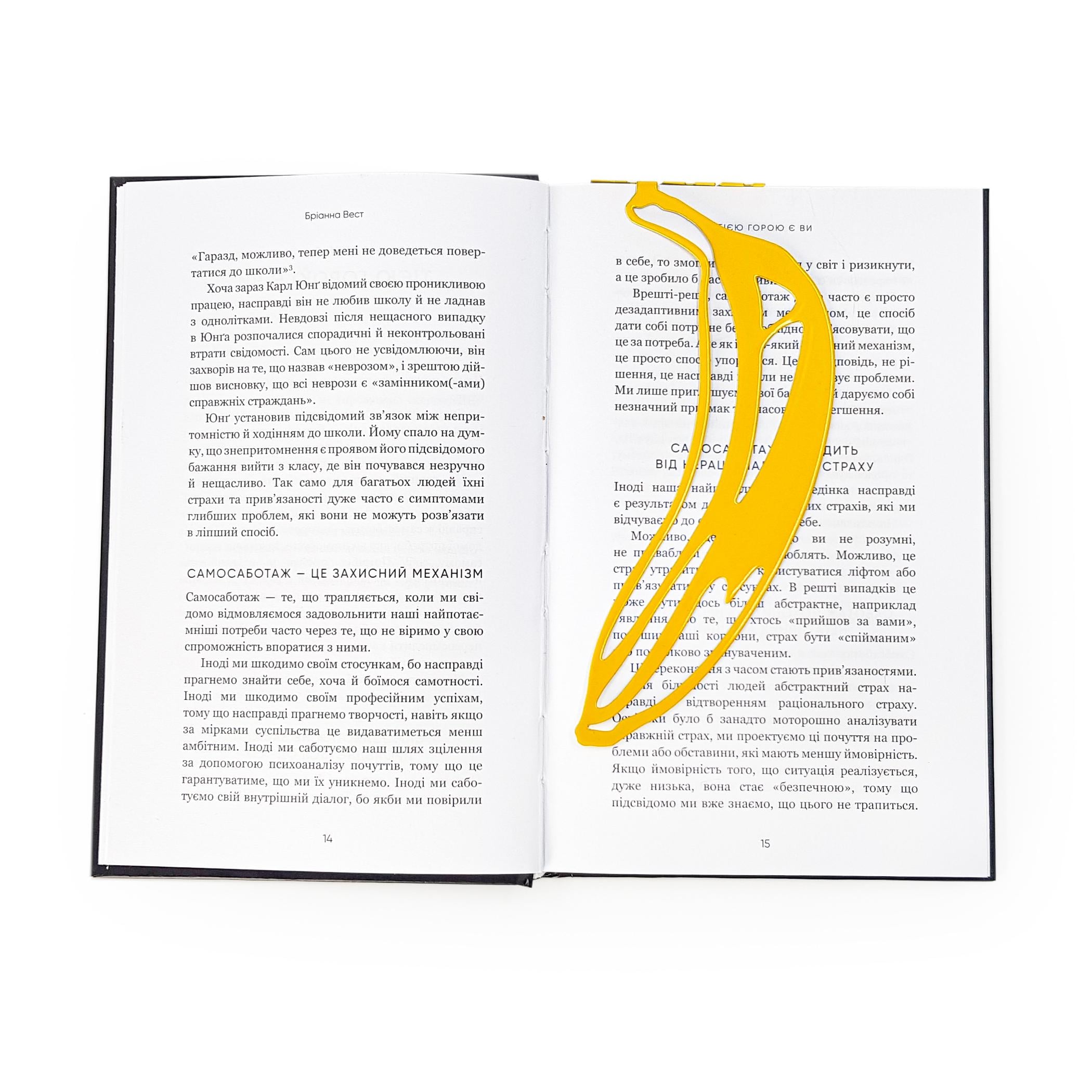 Закладка для книг металева Банан Енді Уорхола (sp6-1619203752006)