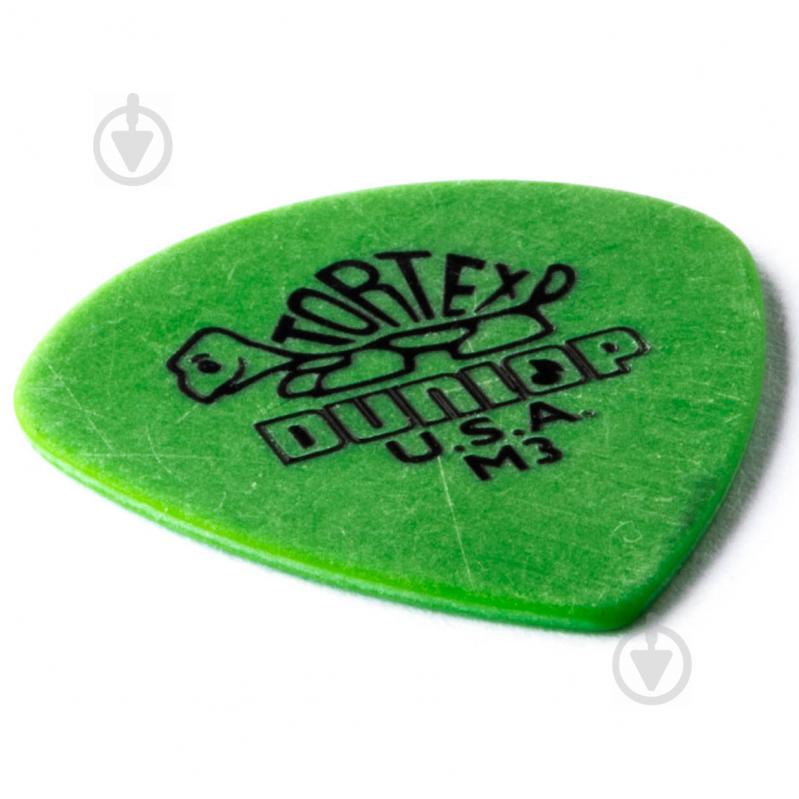 Медіатори Dunlop 4720-M3 Tortex Jazz III Guitar Pick M3 (1 шт.) - фото 2