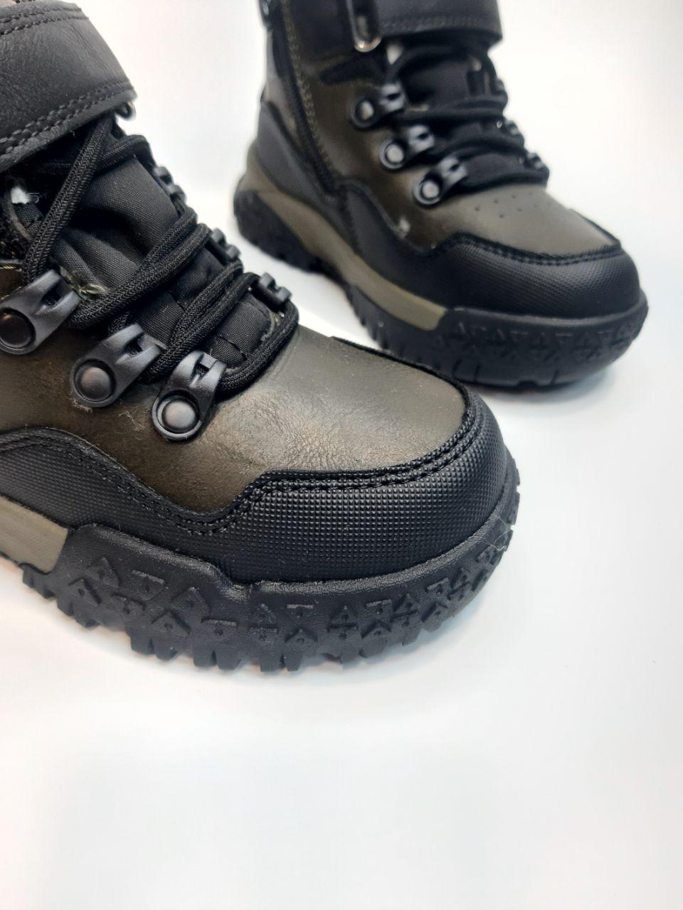 Черевики зимові Clibee для хлопчика р. 31 20,6 см Хакі (591-2 green) - фото 3 Черевики зимові Clibee для хлопчика р. 31 20,6 см Хакі (591-2 green) - фото 3