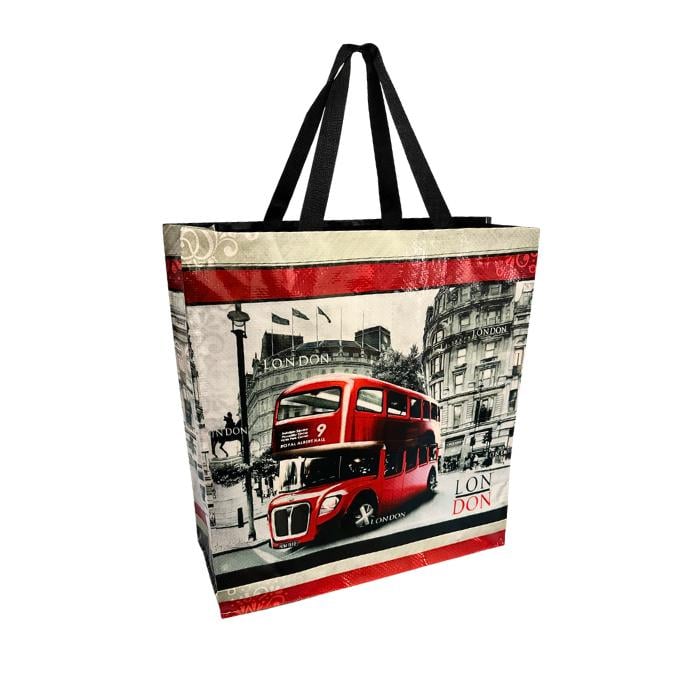 Сумка-шопер Альфа Лондон 40х40х15 см 10 шт. (4263)