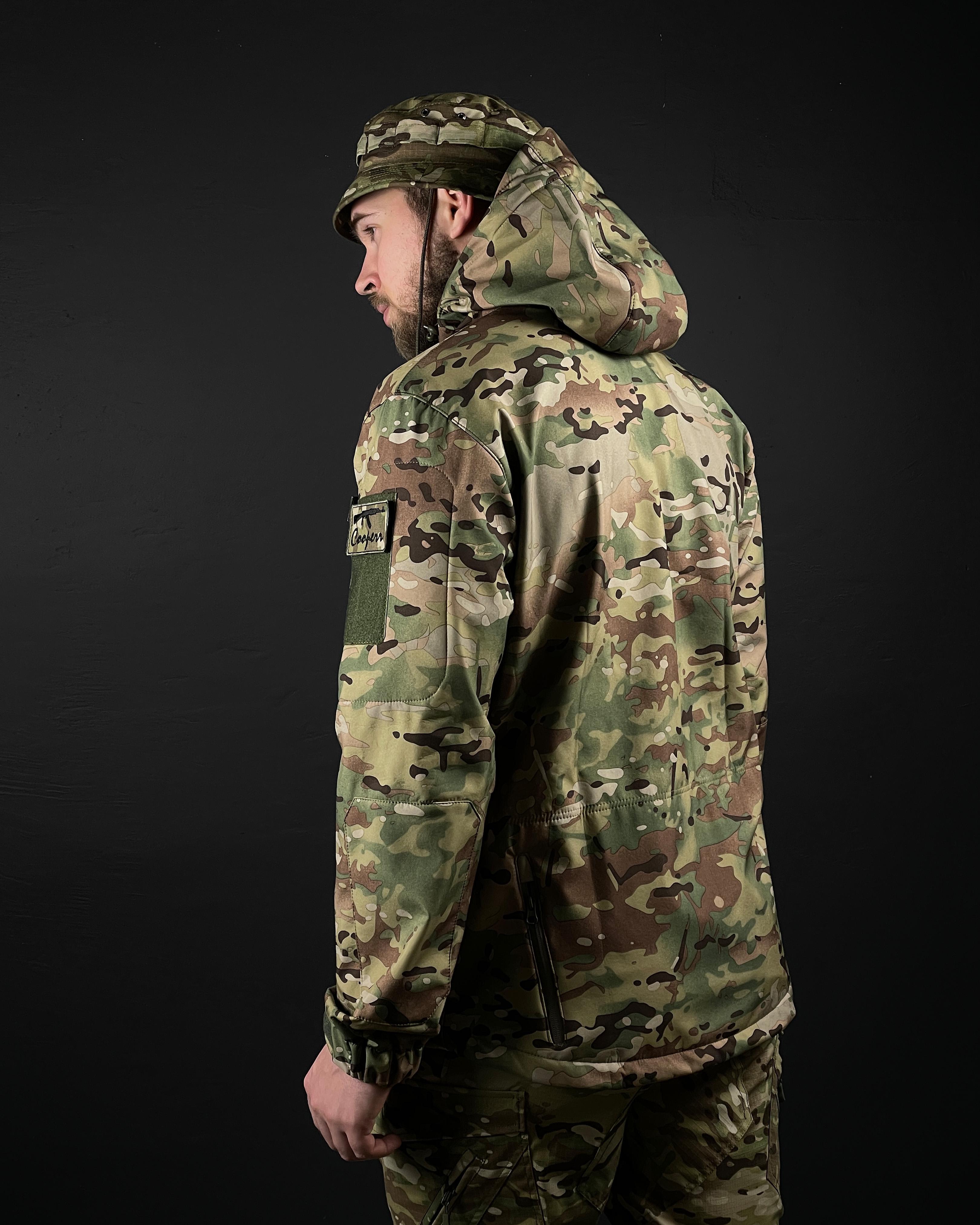 Куртка военная COOPERR Soft Shell II S Мультикам (KUR-1.5.S) - фото 6