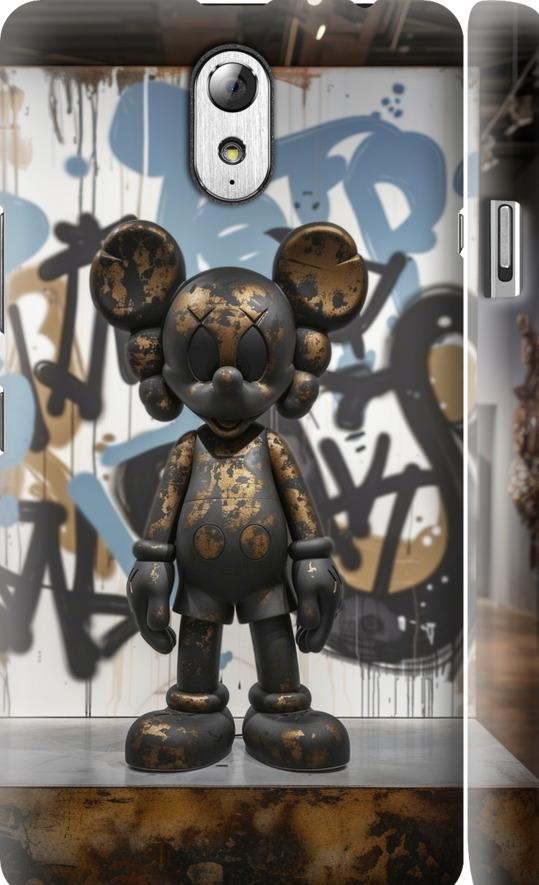 Чехол на Lenovo Vibe P1m Bronze kaws v2 (6098m-154-42517)