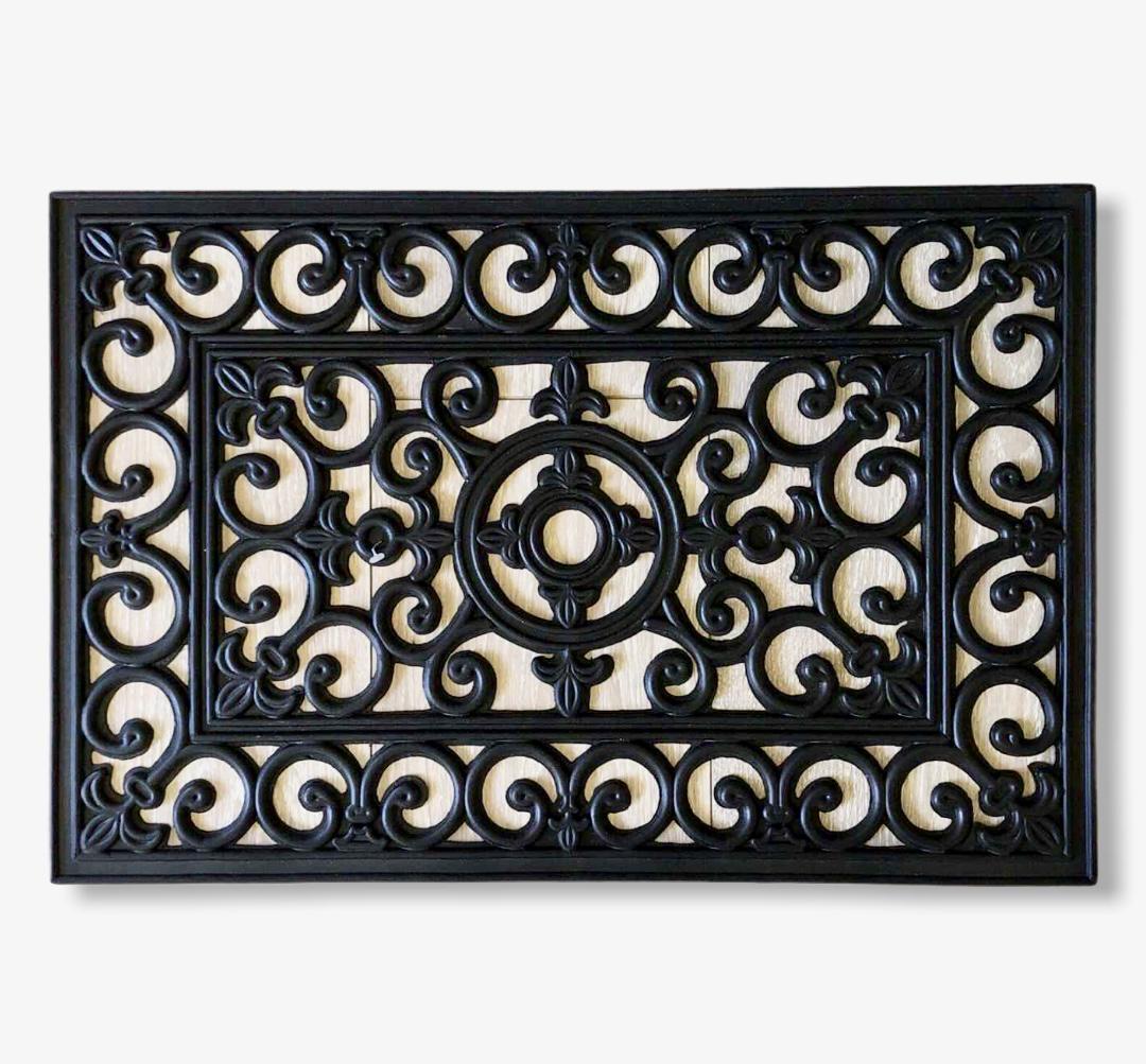 Коврик на порог Нант резиновый ажурный 400х600 мм - фото 3 Коврик на порог Нант резиновый ажурный 400х600 мм - фото 3