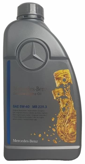 Моторна олива Mercedes-Benz 229.3 A3/B4 SN/CF 5W-40 1 л (A000989850611)