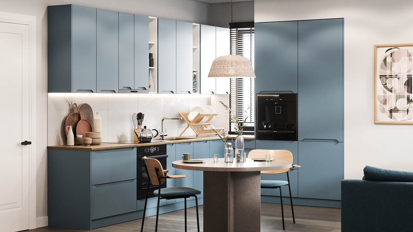 Кухня модульна Zarina Бірюзовий (000-000-3163)