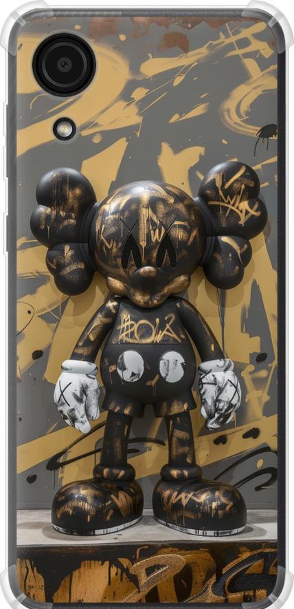 Чехол на Samsung Galaxy A03 Core A032F Bronze kaws (6097sp-2539-42517)
