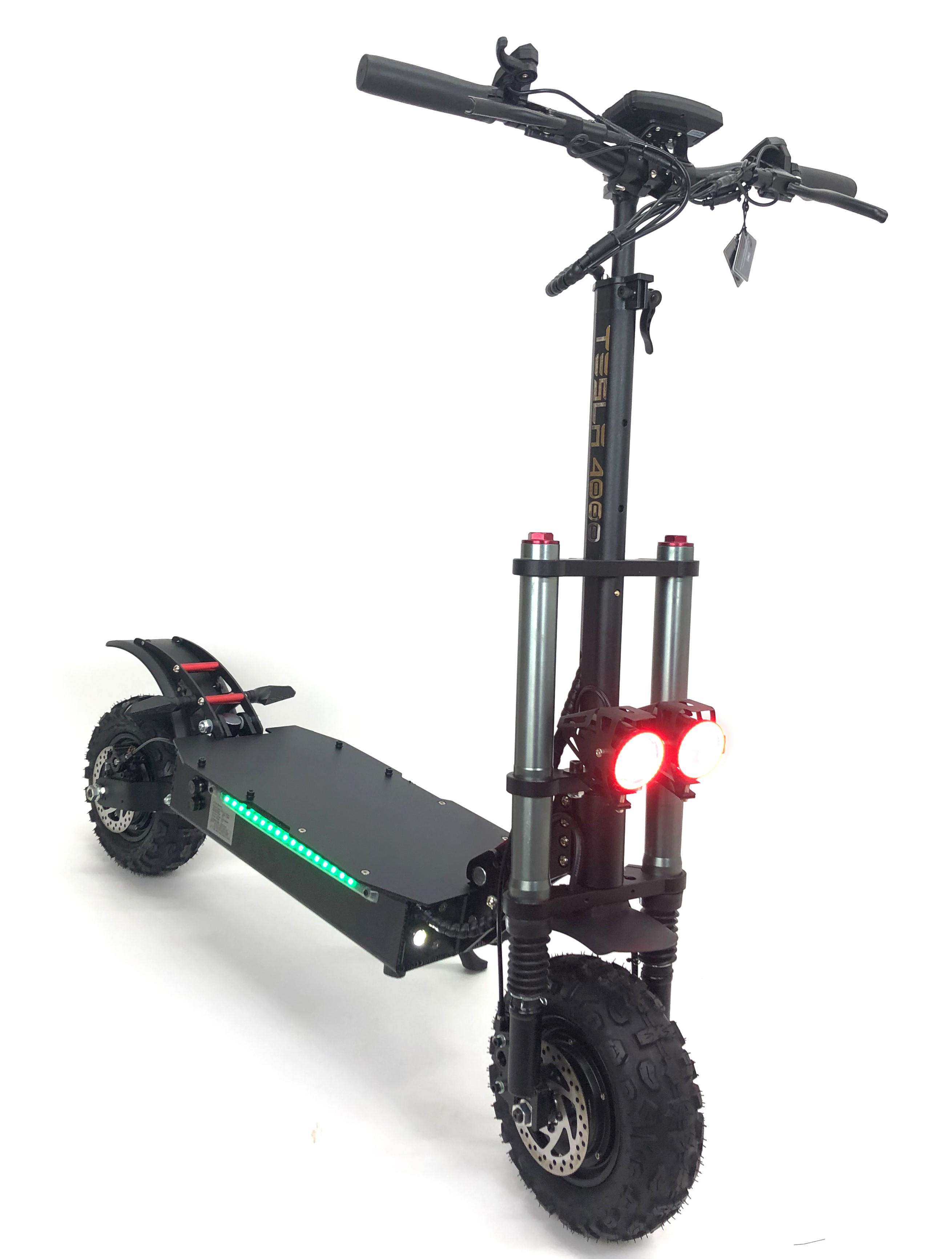 Електросамокат TESLA 4000 3000W х2 60V 30Ah NFC ключ - фото 15