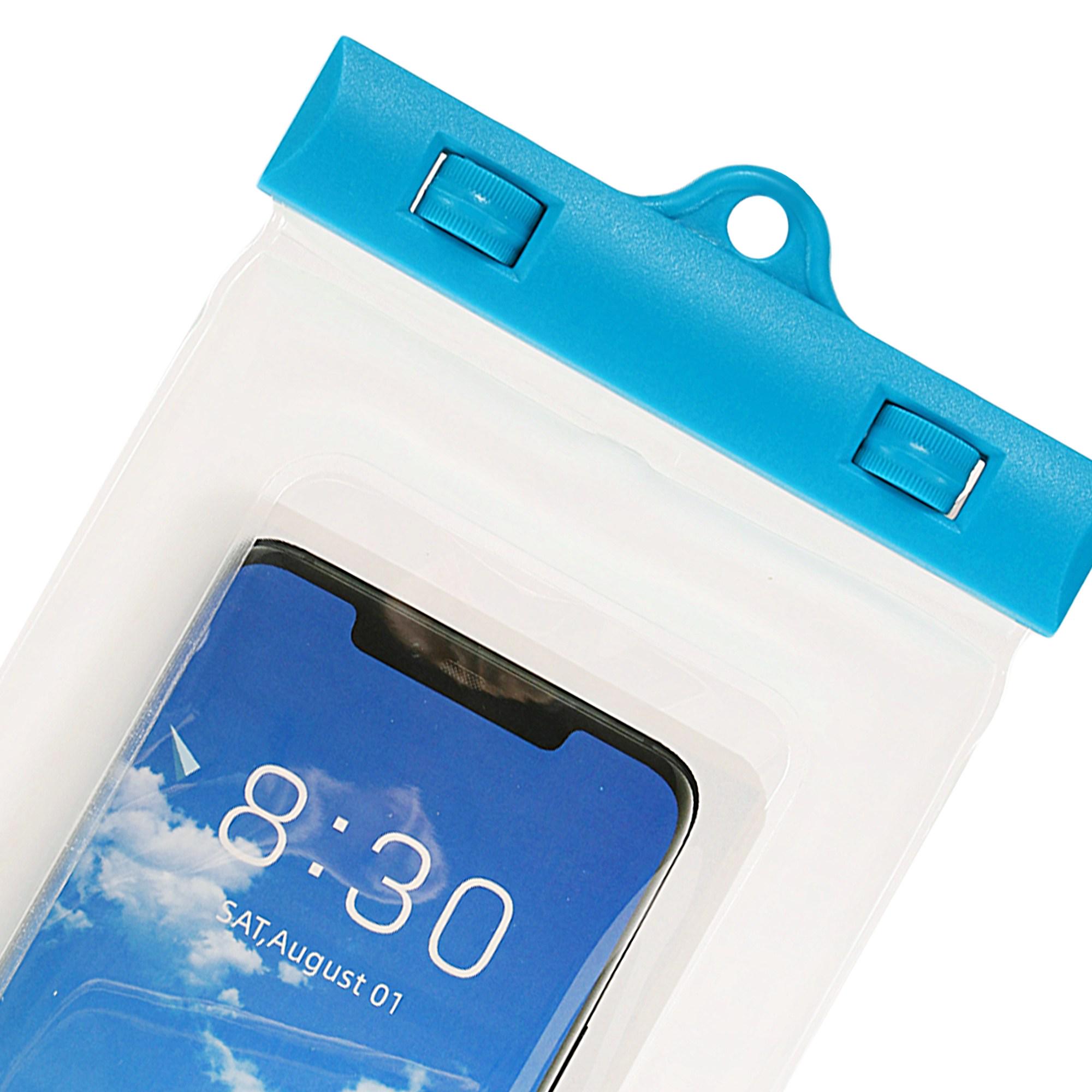 Чохол-гаманець на шию водонепроникний SP-Sport D3850 (TPU, внутрішні розміри-17x9см, синій) - фото 8 Чохол-гаманець на шию водонепроникний SP-Sport D3850 (TPU, внутрішні розміри-17x9см, синій) - фото 8