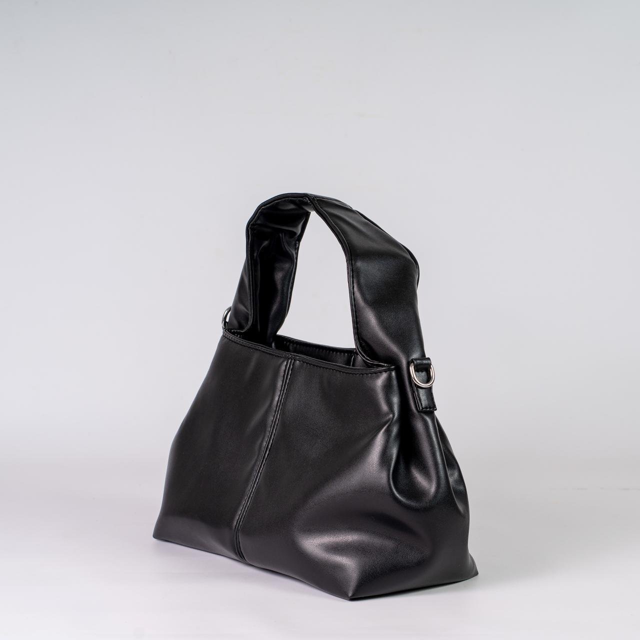 Сумка женская хобо с длинным ремешком KVITUCHA № 52-24 Черный - фото 3 Сумка женская хобо с длинным ремешком KVITUCHA № 52-24 Черный - фото 3