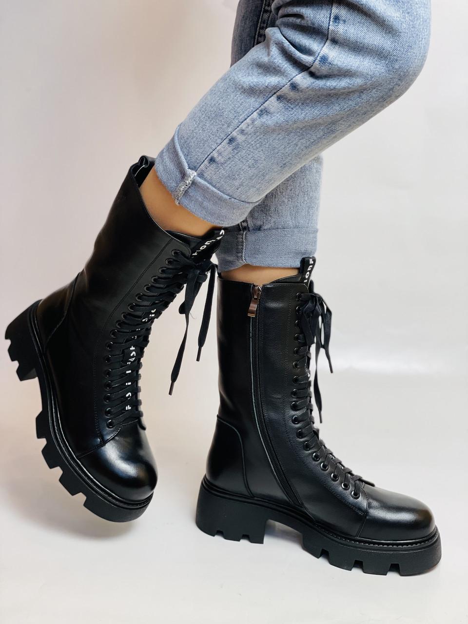 Ботинки женские зимние Farinni р. 40 25,5 см Черный (2682) - фото 9 Ботинки женские зимние Farinni р. 40 25,5 см Черный (2682) - фото 9