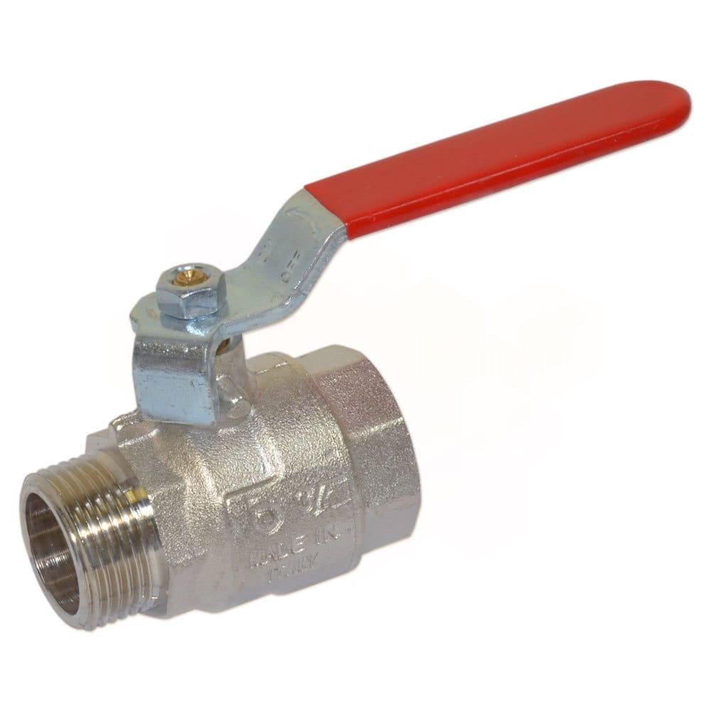 Кран кульовий Bonomi Tamigi 3/4" ВЗ прямий латунь (76050106R) Кран кульовий Bonomi Tamigi 3/4" ВЗ прямий латунь (76050106R)