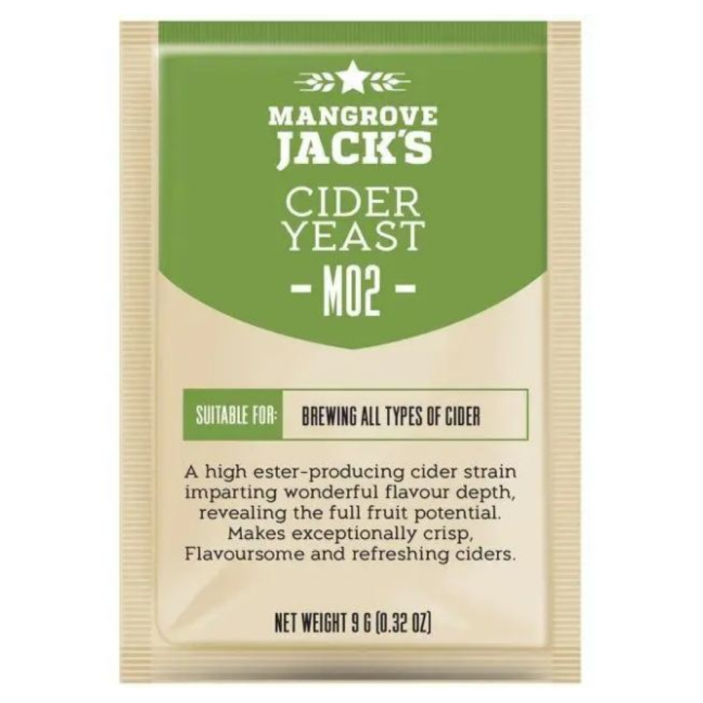 Дрожжи для сидра Mangrove Jack's M02 Cider Yeast 9 г (2732) Дрожжи для сидра Mangrove Jack's M02 Cider Yeast 9 г (2732)