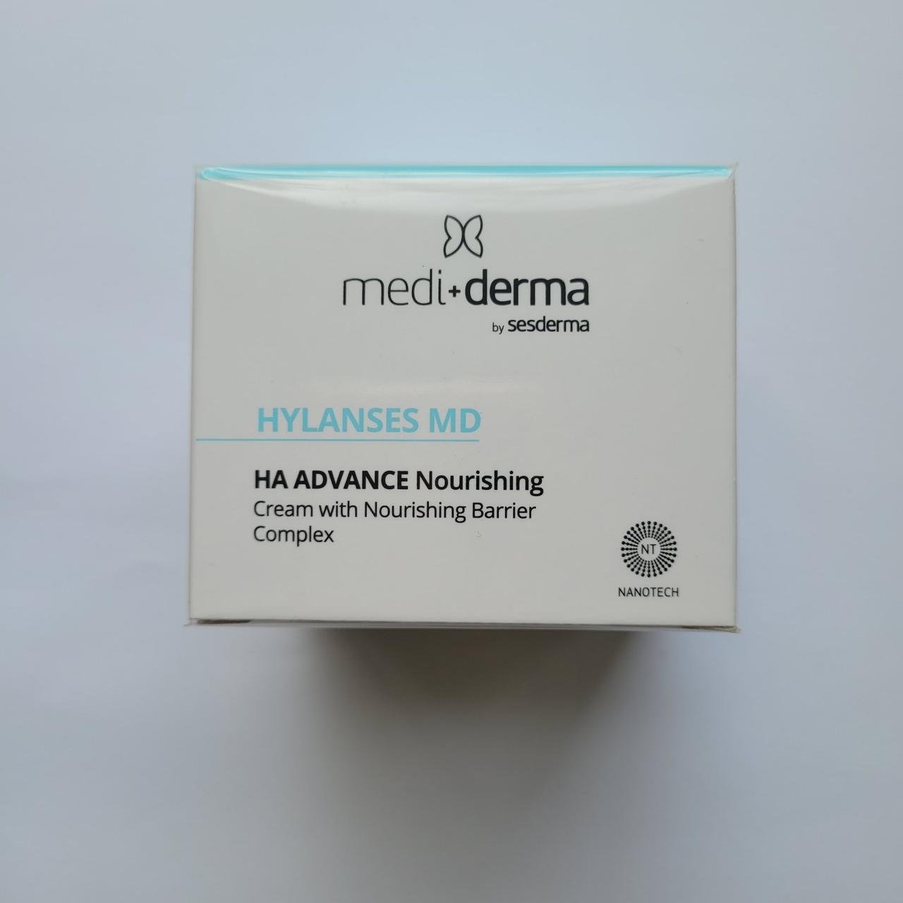 Крем питательный увлажняющий SesDerma Medi+Derma Hylanses MD HA Advance 50 мл (2484534442)