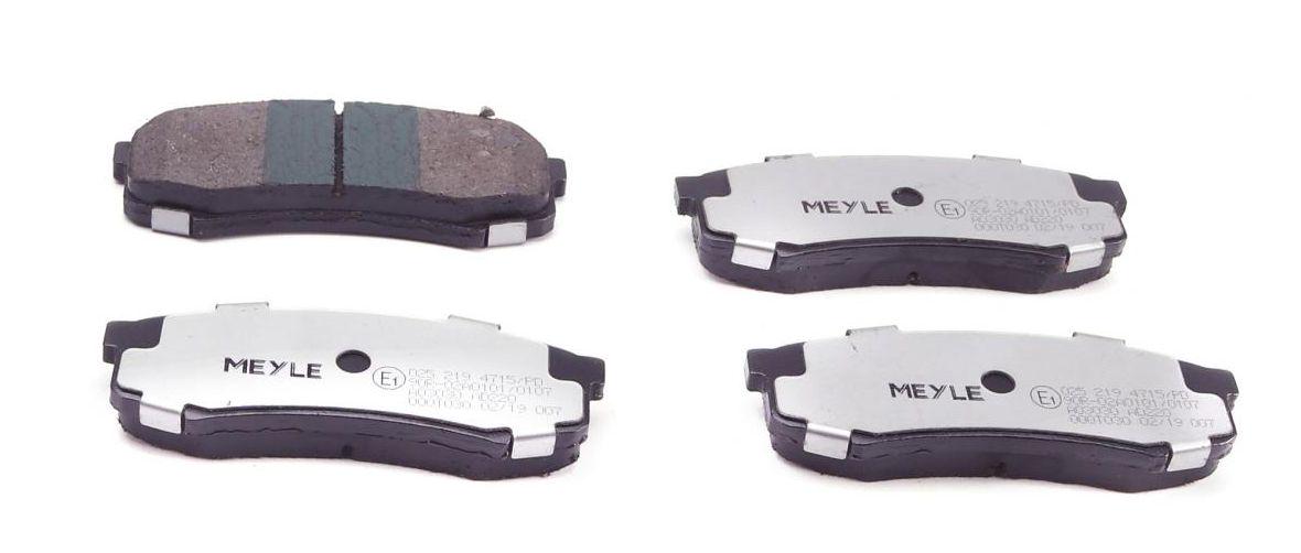 Колодки тормозные задние Meyle для Toyota Land Cruiser 02- (025 219 4715/PD)