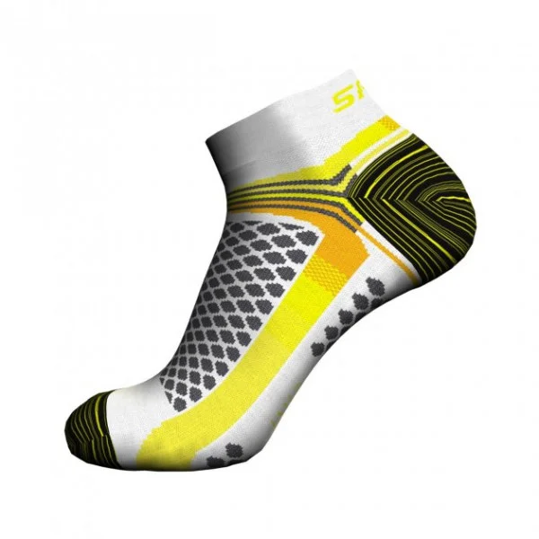 Термоноски Spaio Multisport Speed Support 01 р. 38-40 Белый/Желтый (5901282410134)