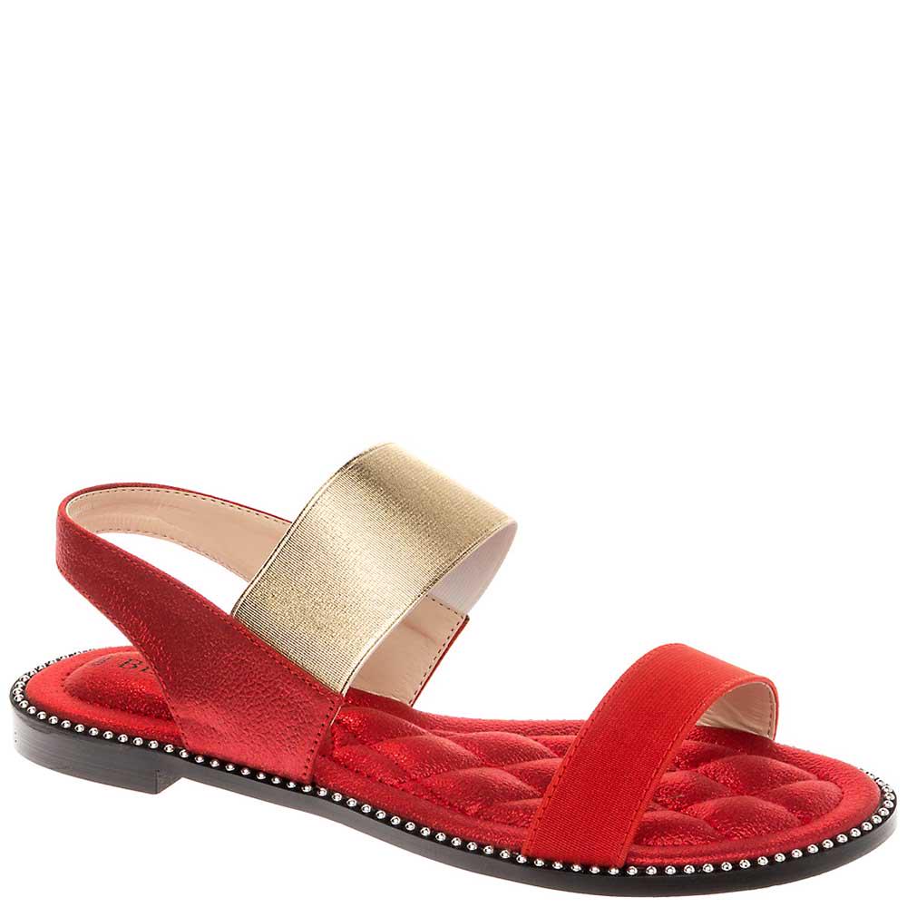 Сандалии женские Betsy текстиль/экокожа р. 36 Красный/Золотой (997707/08-02)