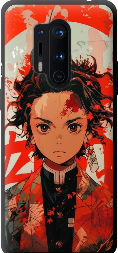 Чехол на OnePlus 8 Pro Тандзиро Камадо (6131b-1896-42517)