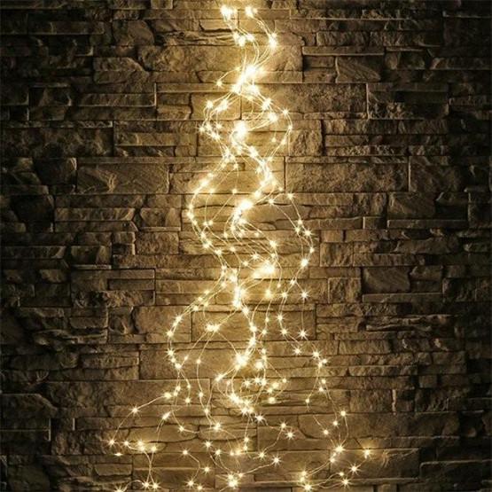 Гирлянда Конский Хвост 2,5 м 20 нитей 500LED тепло белый свет