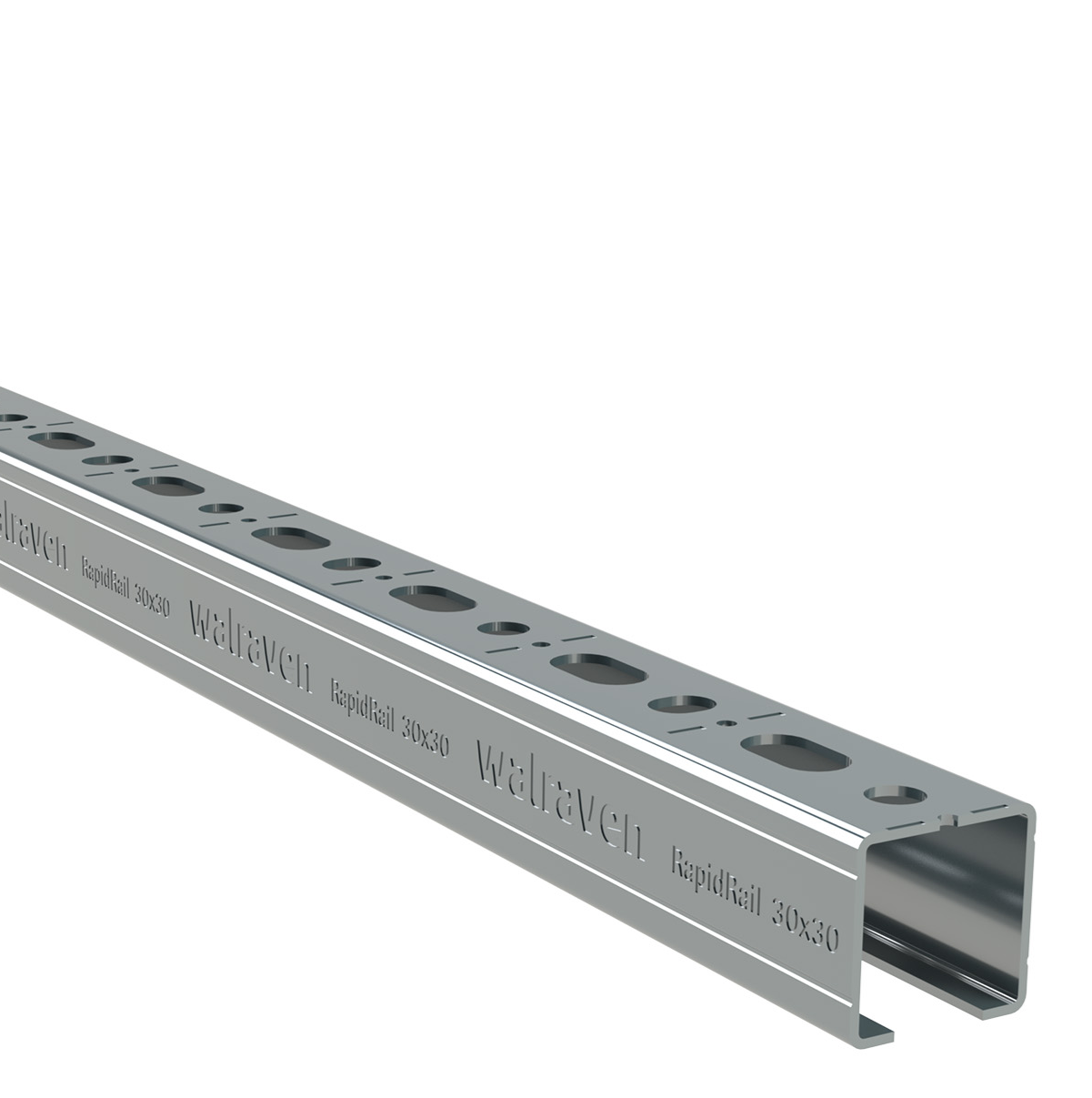 Профіль монтажний Walraven RapidRail 2 м 30x30 мм (650530302)