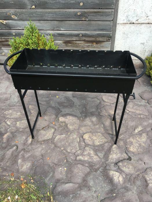 Мангал на 12 шампурів зі знімними ніжками 4 мм