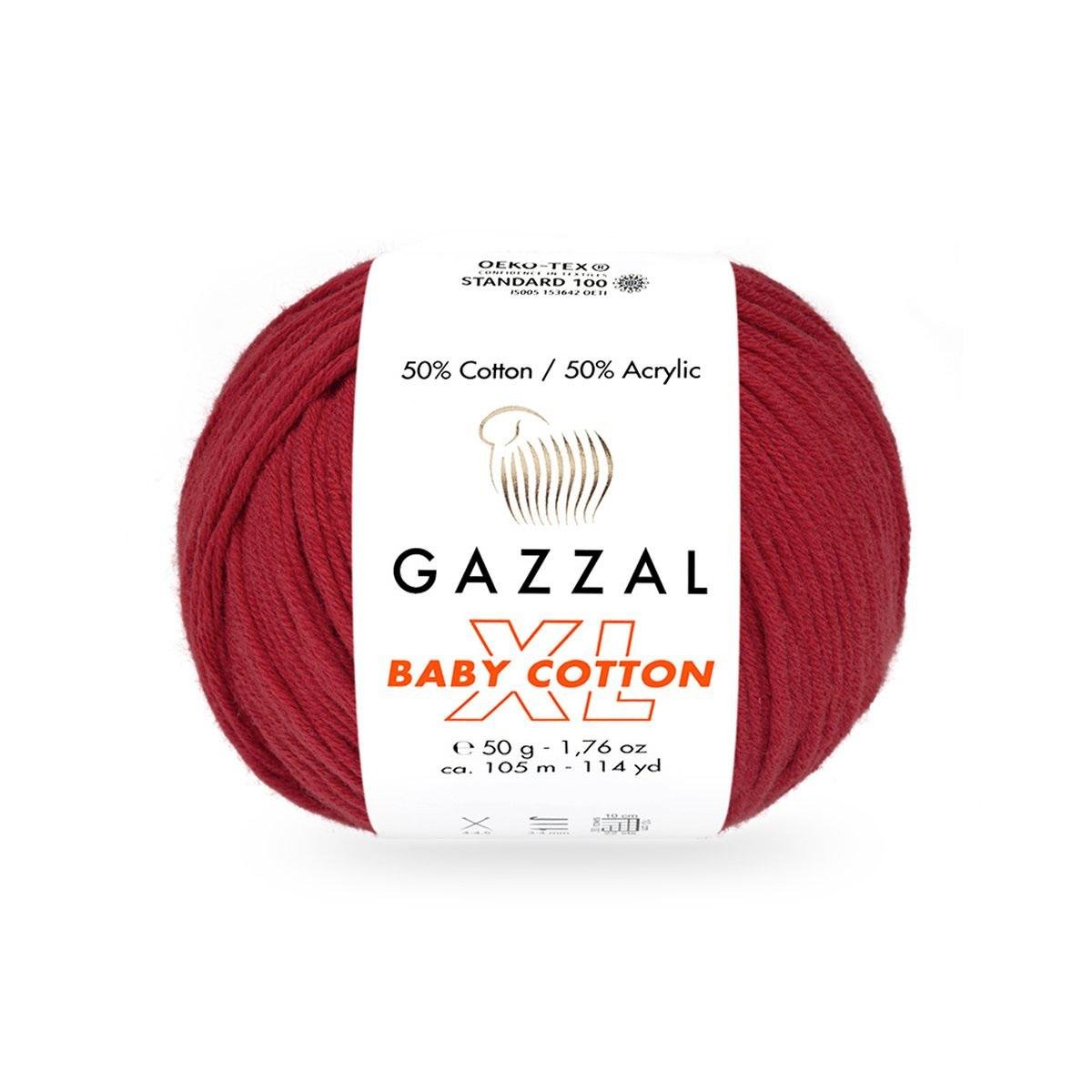 Пряжа Gazzal BabyCotton XL 3439