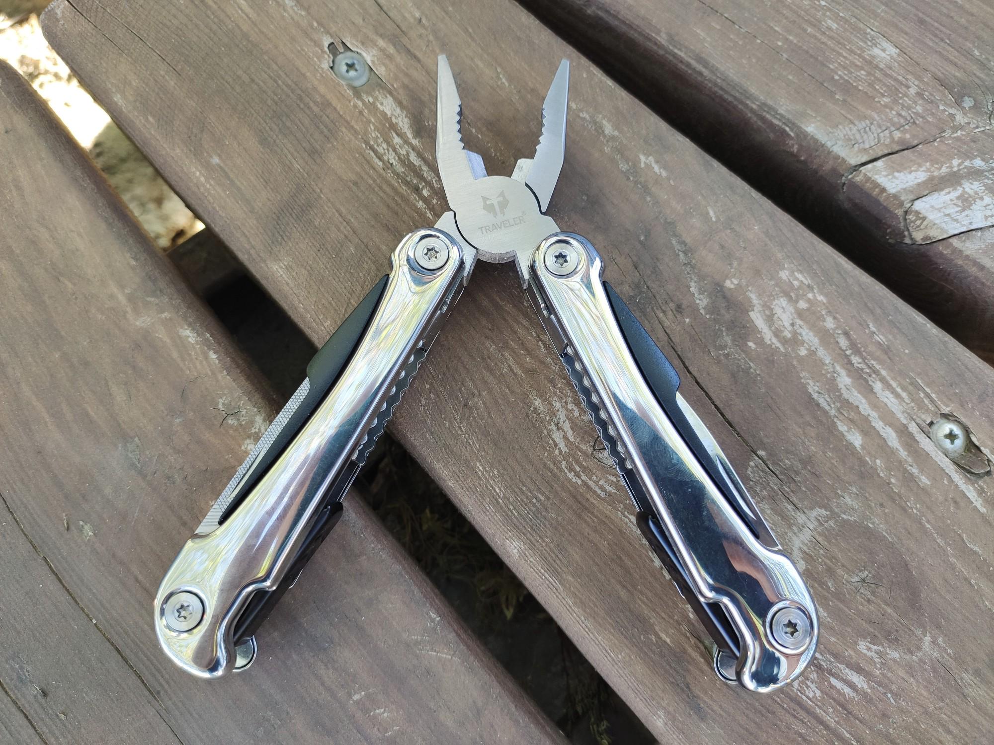 Мультитул Traveler MT 6в1 в чехле Silver (25674249) - фото 3