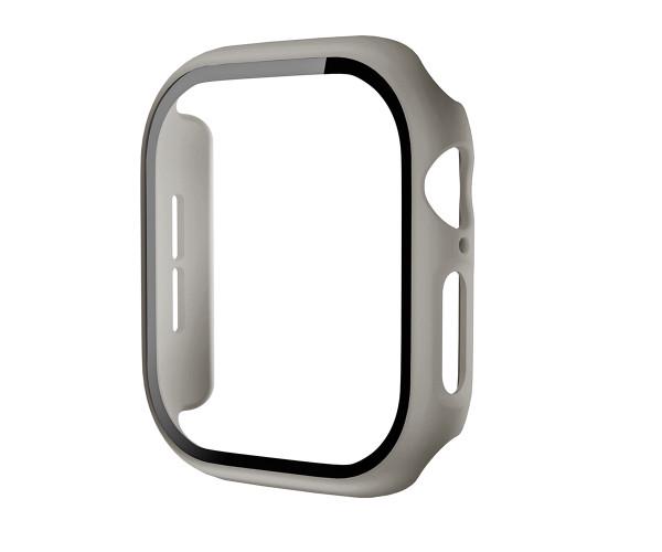 Чехол с защитным стеклом Protective Cover with Glass для Apple Watch Series 10 42 мм Серый