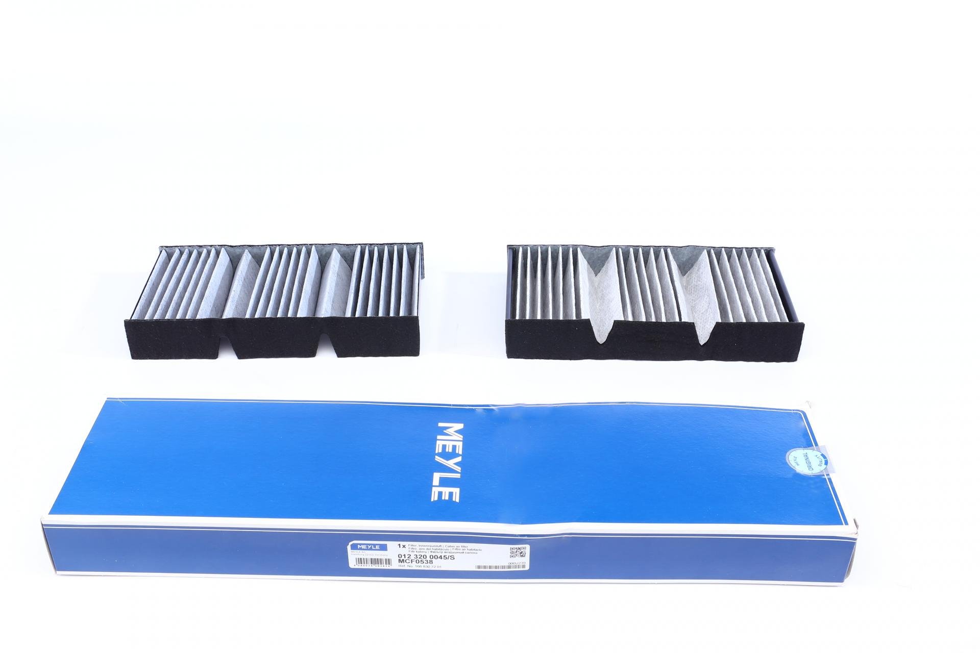 Фільтр салону Meyle для MB M-class W166 11- вугільний (012320 0045/S)
