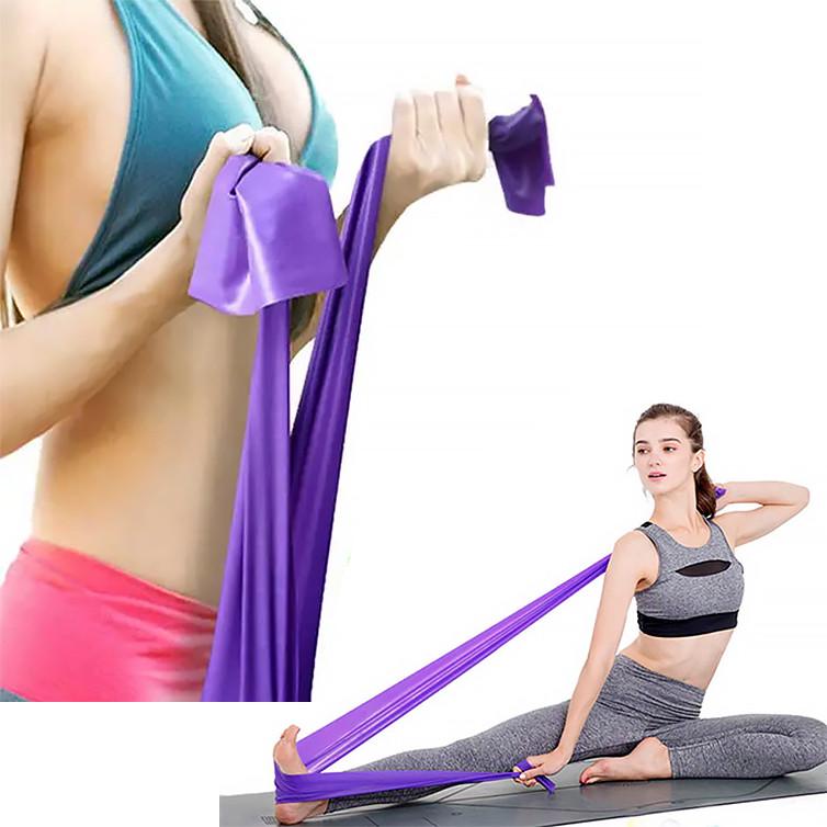Лента эластичная Aolikes LD-3605 150 см Violet (2100893173) - фото 2