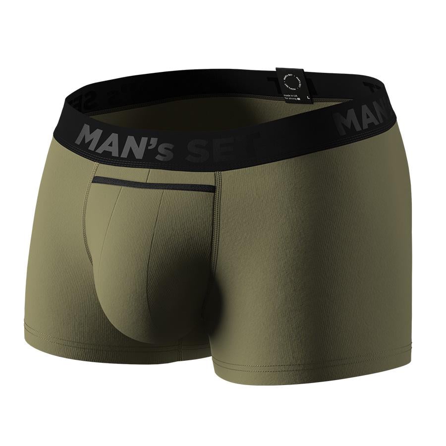 Боксери чоловічі анатомічні з бавовни MAN's SET Anatomic Classic 1.2 Black Series BSO100-011 3XL Світлий хакі Боксери чоловічі анатомічні з бавовни MAN's SET Anatomic Classic 1.2 Black Series BSO100-011 3XL Світлий хакі