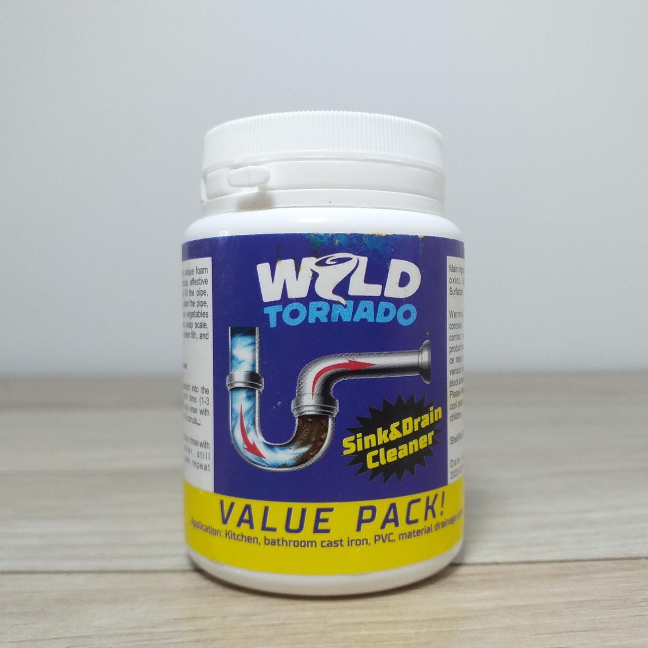 Очиститель для мытья и слива WILD Tornado Sink 100 г (X-1125) Очиститель для мытья и слива WILD Tornado Sink 100 г (X-1125)