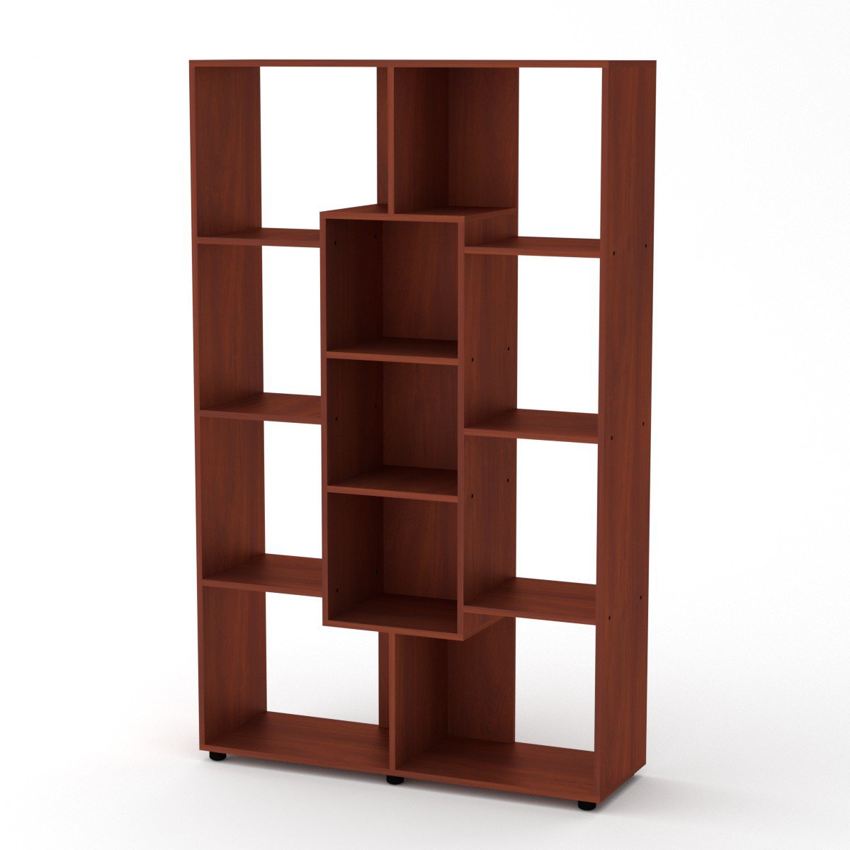 Шафа книжкова Компаніт КШ-4 110х35х179,6 см Яблуня (2117621)