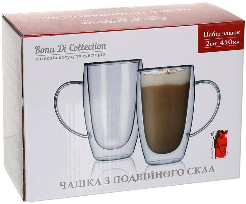 Набір термочашок Lorenza з подвійними стінками 450 мл - фото 2