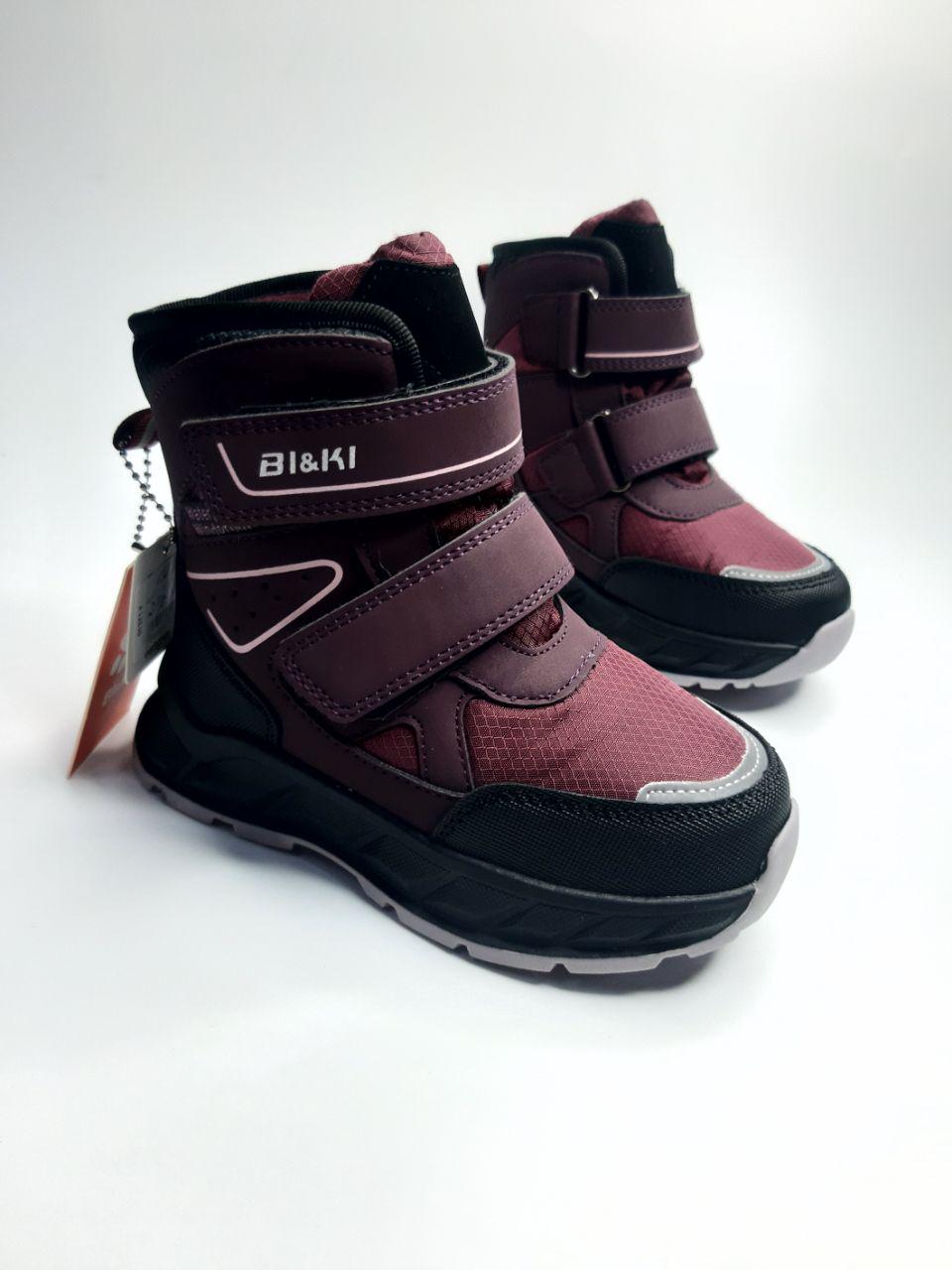 Ботинки зимние Bl&Kl для девочки р. 27 17,6 см Черный (01371 F)