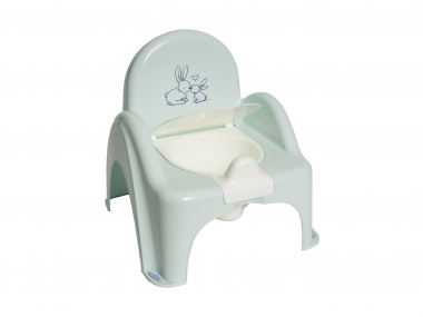 Горщик-стульчик Tega Baby Зайчики з музикою Салатовий (5902963010452 PO-065-105)