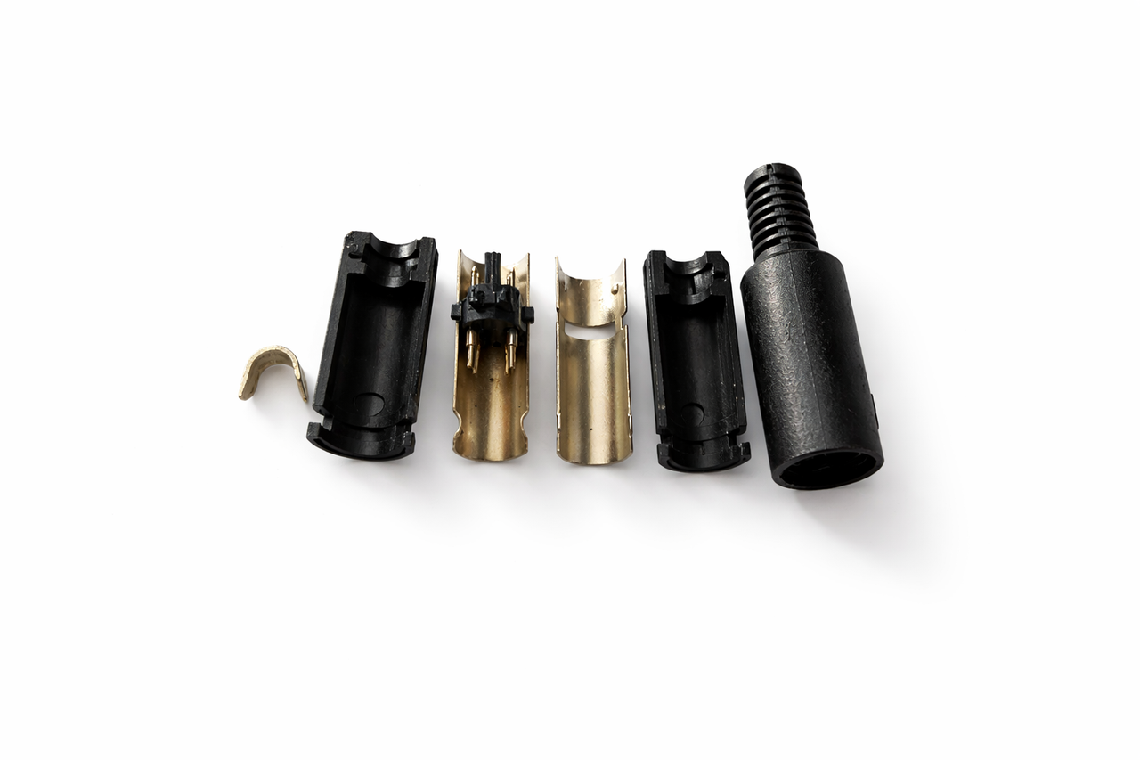 Штекер DIN mini 4P 1.0739B (1077) - фото 3