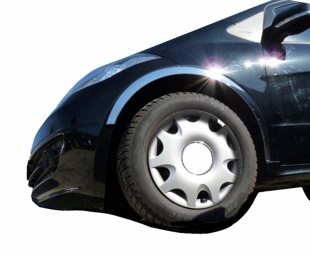 Накладки на арки Max chrome для Mercedes A-сlass W169 2004-2012 гг. нержавеющая сталь Хром