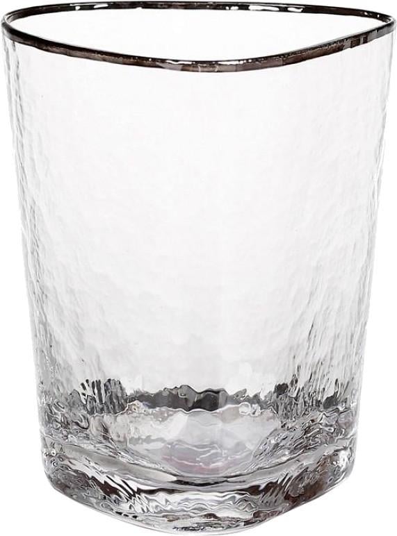 Набір склянок із срібним кантом BonaDi Diva 4 шт. (579-128)