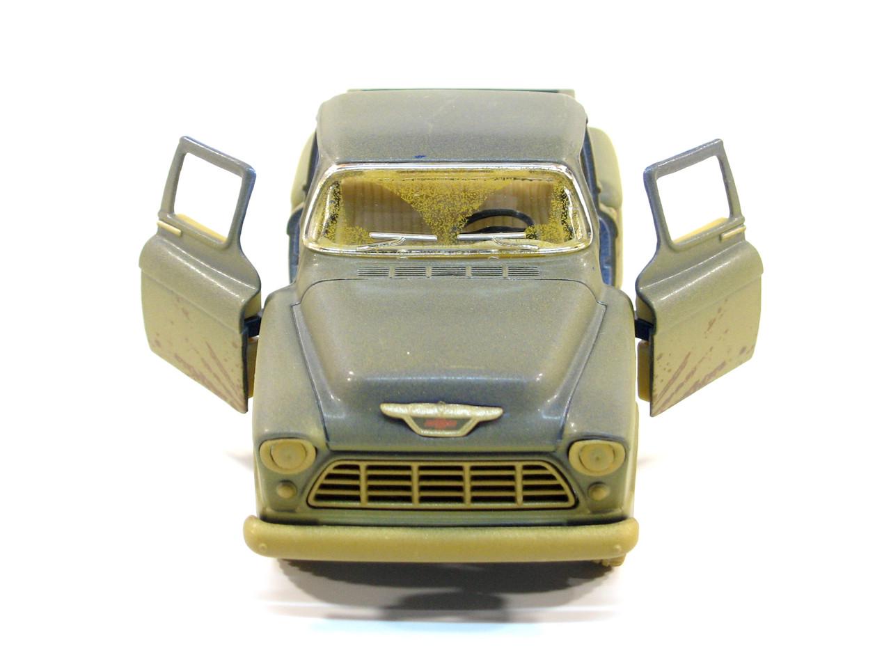 Машина металлическая KT5330Y Chevrolet Stepside Pick-up 1955 Muddy - фото 6 Машина металлическая KT5330Y Chevrolet Stepside Pick-up 1955 Muddy - фото 6