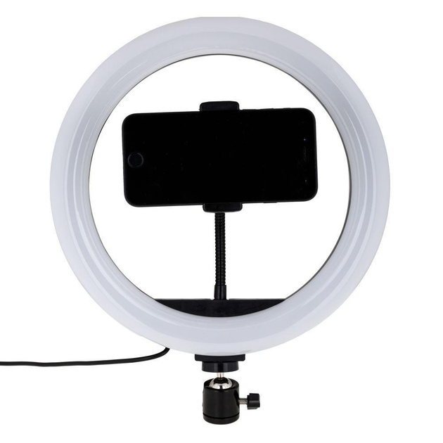 Лампа кольцевая без штатива 36 см Разноцветный (MJ36 RGB)