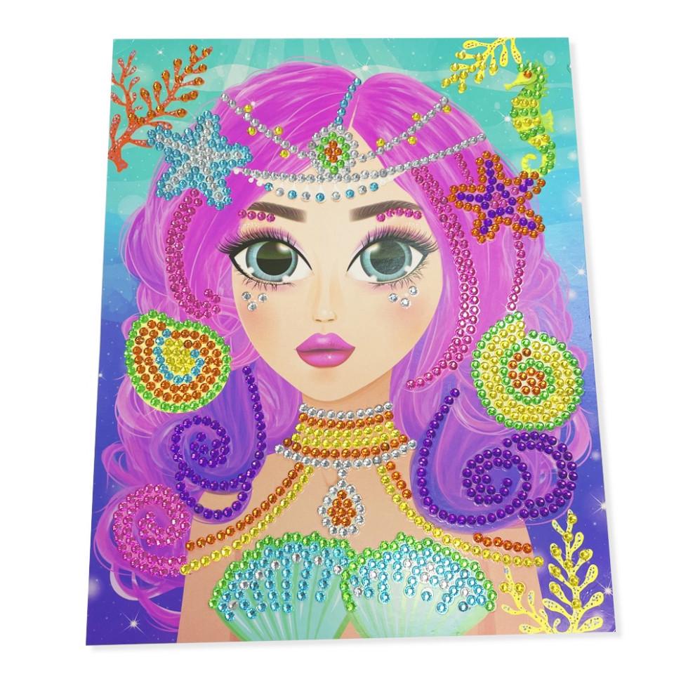 Набір для творчості Апельсин Діамантова мозаїка НТ-26 Морська Принцеса (RLT35346s46777)